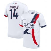 Paris Saint-Germain Desire Doue #14 Fußballbekleidung Auswärtstrikot 2024-25 Kurzarm